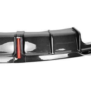 Coche <span class=keywords><strong>A4</strong></span> S4 fibra de carbono parachoques trasero difusor divisor labio cuerpo Kits con luz LED para <span class=keywords><strong>Audi</strong></span> <span class=keywords><strong>A4</strong></span> S4 B9.5 2020 2021 <span class=keywords><strong>2022</strong></span> 2023 2024 - Product Image 4