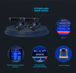5G Wifi mạng không dây kỹ thuật số Đại Biểu Microphone hệ thống hội nghị mic không dây tốt nhất cho hội nghị máy chủ thiết bị - Product Image 4