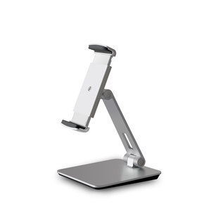 Support de tablette réglable en hauteur en alliage d'aluminium de 4 à 14 pouces pour bureau/<span class=keywords><strong>lit</strong></span>, rotation à 360°, compatible <span class=keywords><strong>iPad</strong></span> et smartphone - Product Image 2