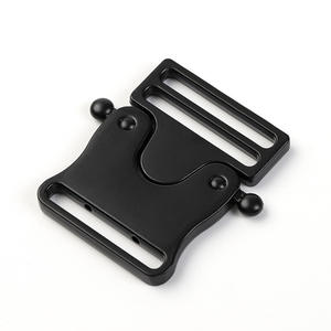 Boucle métallique réglable en alliage de zinc noir de 32mm, pour sac à dos, sac à bandoulière, bagages, accessoires pour cartable - Product Image 1