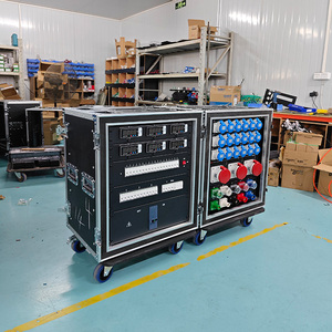 DAMO 380V 400A Camlock ingresso di potenza 21 vie 28 canali <span class=keywords><strong>3</strong></span> fasi scatola di distribuzione di energia elettrica evento portatile interruttore francese - Product Image 2