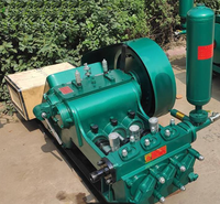 Pompe à boue à piston triplex BW450-5 450L/350L/min, électrique ou diesel en option, pour les travaux de forage et d'exploration géologique
