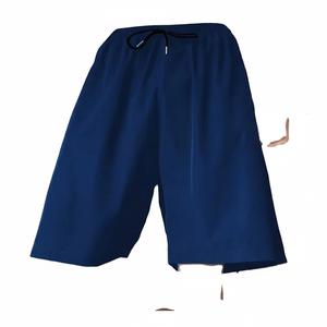 Pantalones Cortos Deportivos de Verano de Cintura Alta, Nuevos Pantalones Casuales de Estilo Urbano, Transpirables, Impermeables, 100% Algodón Lavado, Corte Regular, Versátiles - Product Image 1