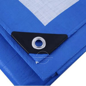 कारखाने की कीमत 4x5 मीटर वाटरप्रूफ पे तिरपाल तैयार कवर शीट कपड़े तैयार किए गए कवर शीट कपड़े - Product Image 4