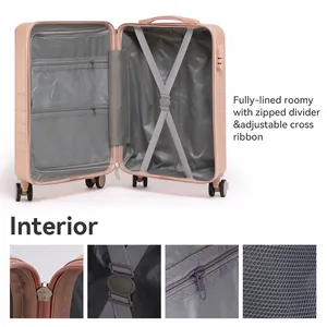 Nice Travel 2024 New Suitcases Luggage 5 Pieces Set Universal Wheel Customs Travel Suitcase Luggage Set