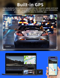 Cámara para Coche AZDOME M550 <span class=keywords><strong>Pro</strong></span>-3CH con Grabador DVR, WiFi 5G Integrado, GPS, 6 Luces LED IR, Súper Visión Nocturna, Caja Negra - Product Image 3