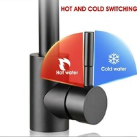 Robinet de cuisine en acier inoxydable 304, col en L, mitigeur, robinetterie Watermark, norme australienne