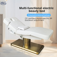 Table de massage électrique multifonctionnelle Kangzhimei M6502WG à 4 moteurs, design français, haute densité, pour broderie et gym - Grande promotion beauté