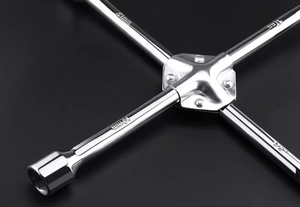 ATLI-Clé cruciforme rotative pliable de 14 pouces, outil d'<span class=keywords><strong>urgence</strong></span> 35.3x35.7cm pour réparation de pneus de <span class=keywords><strong>voiture</strong></span>, 1.32kg - Product Image 4