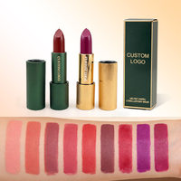 Maquillaje al por Mayor de Alta Calidad OEM, Lápices Labiales Profesionales a Prueba de Agua de Larga Duración, Logotipo Personalizado, Mate, 14 Colores