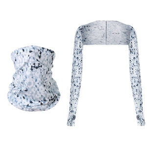 Summer Outdoor Sun Protection Face Mask Ice Silk Neck Protector Unisex Adult Cycling Driving Veil Solid Color - Product Image 2