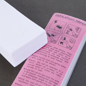 Bandes de cire dépilatoires en papier non tissé pour l'épilation du corps et du visage, usage professionnel en salon de beauté - Product Image 4