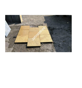 Dalles de pierre calcaire naturelle jaune Tandoor, qualité supérieure, carreaux de pierre calcaire polis pour les murs, les sols et les espaces extérieurs - Product Image 3