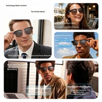Lunettes Intelligentes OEM avec Caméra IA, Enregistrement Photo/Vidéo 8MP, Traduction IA et Audio pour Programmes de Voyage