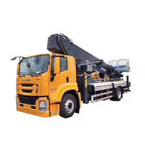 Camión con Plataforma de Trabajo Aéreo Isuzu de 30m, 45m y 60m - Opciones Eléctricas y Diésel |   Nueva Camioneta con Plataforma Elevadora/Plataforma Aérea - Product Image 1