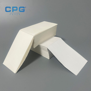 ฉลากความร้อนพรีเมียมขนาด 4x6 นิ้ว ป้องกันรอยขีดข่วน คุณภาพสูง สำหรับอีคอมเมิร์ซ โลจิสติกส์ ฉลากพับแบบแฟนโฟลด์ สำหรับพิมพ์ที่อยู่และบาร์โค้ด - Product Image 1