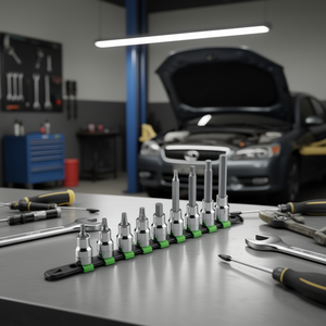 Juego de puntas de destornillador FG 150H S9, 8 piezas, métricas, Torx y hexagonales, para herramientas de reparación automotriz - Product Image 3