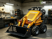 Gebrauchter HYSOON HY380 0,92-Tonnen Radlader mit Kubota-Motor EPA-zertifiziert |   EURO 5 MOTOR Kompakte Landwirtschafts- und Landschaftspflegemaschine