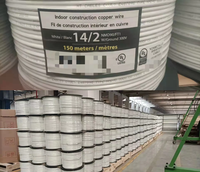Cable eléctrico de cobre plano capproved 90 approved 90 para construcción residencial comercial, 12/2, 10/2