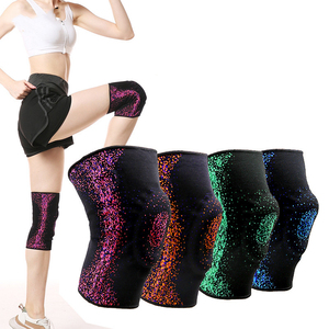 Çift sıkıştırma kayışları kalınlaşmak silikon anti-şok conta kneepad egzersiz patella ağrı kesici koruyucu dizlik kol - Product Image 5