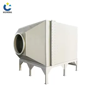 absorber tower gas disposal industrial fixed bed adsorption column Activated carbon adsorption equipment tank air purification