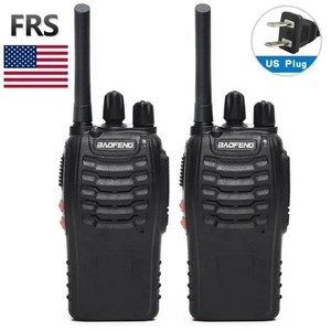 Baofeng BF-88A Walkie Talkie FRS UHF 462-467MHz Handheld Radio With <b>US</b> <b>Plug</b> - Product Image 1