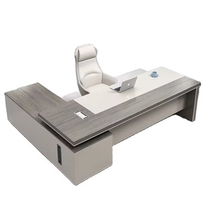 Executive Corner Desk L Shaped Wooden CEO Luxury Office Furniture Executive Office Desk <strong>Mesa</strong> Para Escritrio Office <strong>Table</strong> - Product Image 1