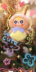 Figurine en vinyle et peluche authentique de la série Baby Three Elf, thème fantastique et <span class=keywords><strong>science</strong></span>-<span class=keywords><strong>fiction</strong></span>, boîte mystère unisexe, cadeau de Noël, ornement, emballage d'origine - Product Image 5