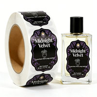 Etiquetas Adhesivas para Botellas de Perfume, Envío Rápido, Papel Sintético, Lujo, Personalizadas, Resistentes al Agua, Marca de Primera Calidad PT