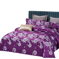 Ensemble de couette, édredon et couvre-lit imprimé, vente chaude, personnalisé, microfibre polyester, populaire, tissé, 100% polyester, moderne, 3 pièces