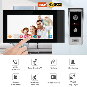 Sonnette intelligente Wifi 1080p Tuya avec moniteur 7 pouces 1080p caméra interphone sans fil anneau usine prix de gros - Product Image 2
