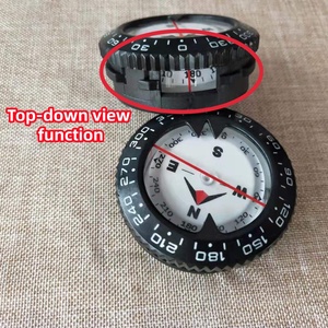 Module de boussole de plongée à double usage, instrument de plongée pour triple jauge et bracelet de poignet, navigation sous-marine - Product Image 1