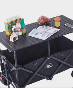 Meistverkaufter Leichtgewichtiger Kleiner Klappbarer Lift-Up Tischwagen Camping-Einkaufstrolley Faltbarer Gartenwagen - Product Image 6