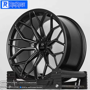 Cerchi Multi raggi forgiati su misura 17-26 pollici per Porsche 911 Cayenne Panamera <span class=keywords><strong>Taycan</strong></span> Gloss nero profondo cerchi di lusso concavi - Product Image 1