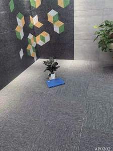 Vente chaude, prix bas, carrelage de <span class=keywords><strong>sol</strong></span> luxueux pour la maison, l'hôtel, le commerce, carrelage de <span class=keywords><strong>sol</strong></span> en mosaïque, tuiles de moquette 50x50, moquette de bureau - Product Image 2