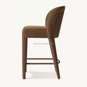 Sassanid OEM Hot Bán Belgian Thiết kế phòng ăn Phân Blair da Bar & truy cập Phân - Product Image 4