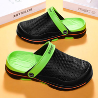 Femmes à la mode été plage jardin chaussures de sport épais deux pièces semelle EVA Injection sabots anti-dérapant doux plate-forme respirant