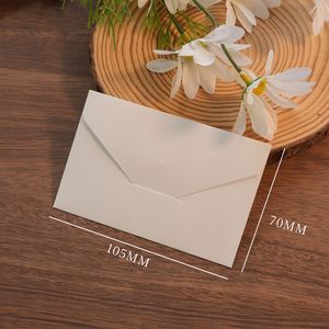 Vintage European Style Kraft Paper <strong>Envelope</strong> Black and White Business Card Invitation and Gift Window <strong>Envelope</strong> - Product Image 5