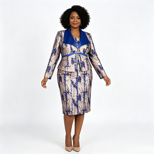 Nuevo Diseño, Vestido Casual de Talla Grande, Traje para Iglesia, Ropa Turca, Vestido de Dos Piezas para Mujer - Product Image 1