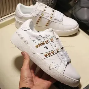 Chaussures de marche de luxe de qualité supérieure pour hommes, nouvelle mode 2025, chaussures de sport pour femmes, chaussures plates décontractées, baskets - Product Image 4