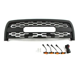 4X4 Off Road Nieuwe Ontwerp Abs Zwarte Grille Met Licht Fit Voor 2003-2006 Toyota Tundra