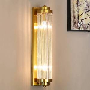 <span class=keywords><strong>Applique</strong></span> murale en verre transparent de luxe longue couloir doré <span class=keywords><strong>applique</strong></span> murale led - Product Image 4