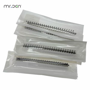 Matériaux orthodontiques dentaires Mr.Den, barres d'arc dentaire en acier inoxydable pour fixation intermaxillaire manuelle, pour fixer les dents - Product Image 3