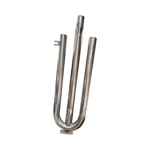 Stainless steel tube/pipe burner for gas pizza oven