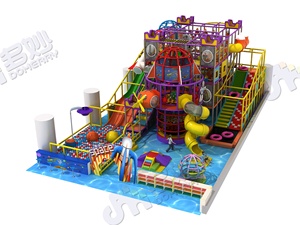 Trẻ Em Mới Trò Chơi Balls Pool Trẻ Em Thương Mại Trượt Hoạt Động Chơi Thiết Bị Sân Chơi Trong Nhà - Product Image 5