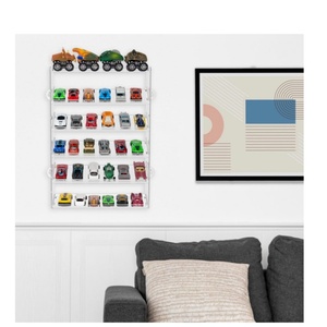 Transparent Acrylic 6-Tier Display Case for 48 Toy <strong>Cars</strong> Eco-Friendly for <strong>Matchbox</strong> <strong>Cars</strong> for Showcase - Product Image 5