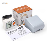 Pangao-reloj inteligente Digital portátil, pequeño, esfigmomanómetro de muñeca automático, Monitor de ritmo cardíaco y presión arterial, precio de la máquina