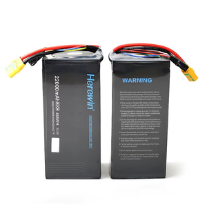 Batería de Litio Herewin 6S 22.2V 16000mah 22000mah con Conectores XT60 XT90 AS150 para Drones Agrícolas de Pulverización - Product Image 1