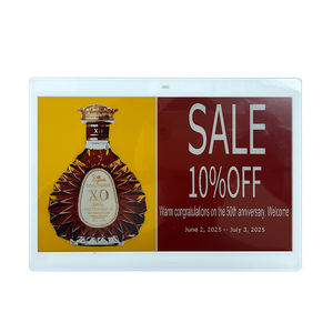 Étiquettes électroniques d'étagère ESL pour magasin, nouvelle conception chinoise, écran E-Ink de 7,5 pouces, étiquettes de prix numériques pour magasin - Product Image 1