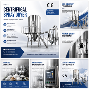 Machine de séchage par pulvérisation centrifuge haute vitesse SUS304 pour la transformation alimentaire, sécheuse à haute capacité pour poudre de soja et de café, <span class=keywords><strong>pompe</strong></span> – Offre Spéciale - Product Image 3